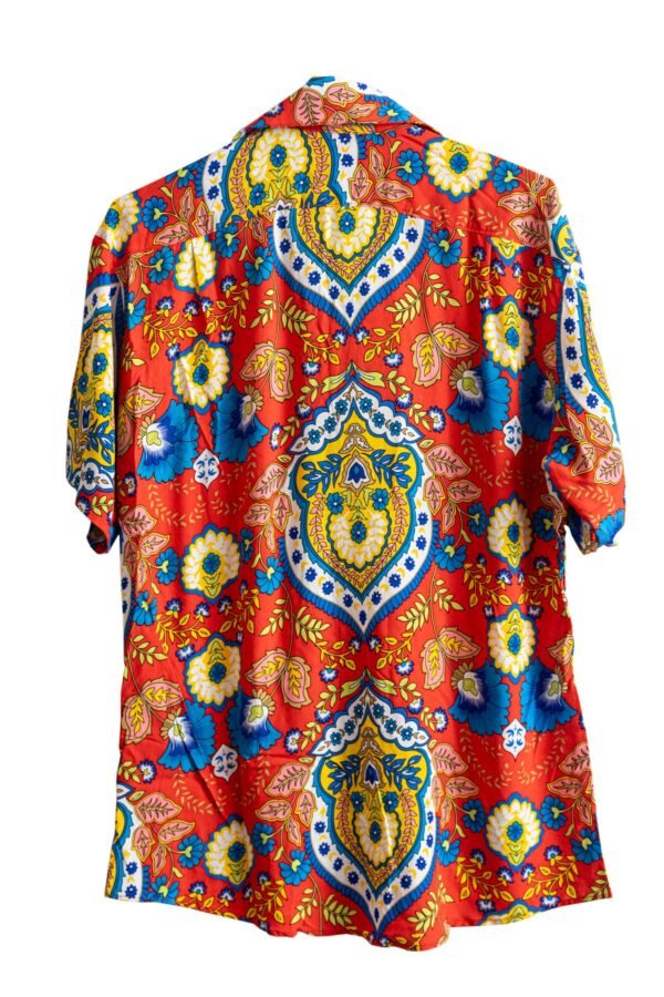 CAMISA MANGA CORTA FLOREADA HINDU