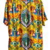 CAMISA MANGA CORTA FLOREADA HINDU