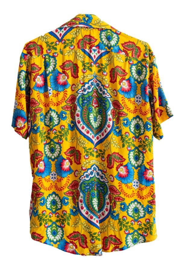 CAMISA MANGA CORTA FLOREADA HINDU