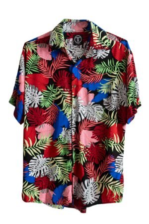 CAMISA MANGA CORTA FLOREADA